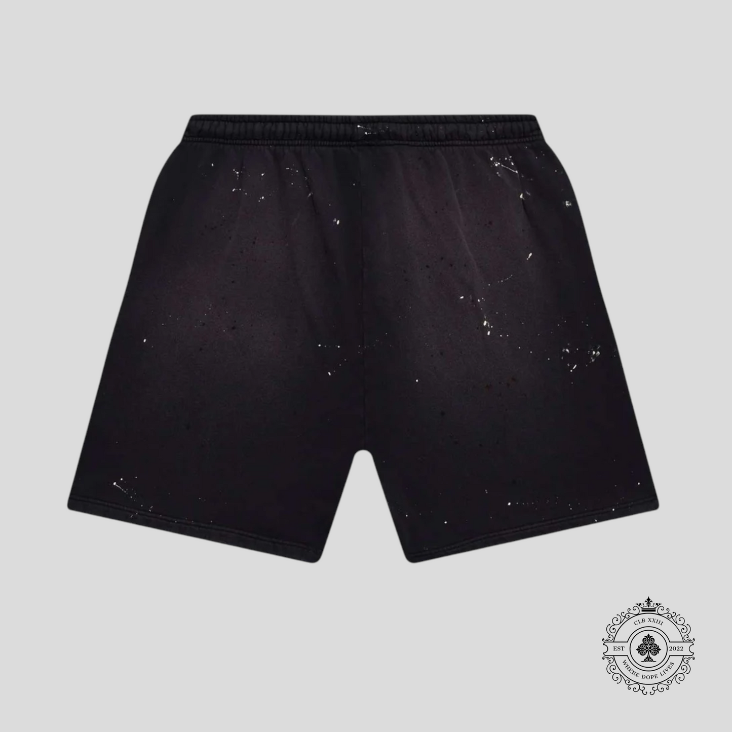 Hellstar Halloween Sport Logo Shorts in Black