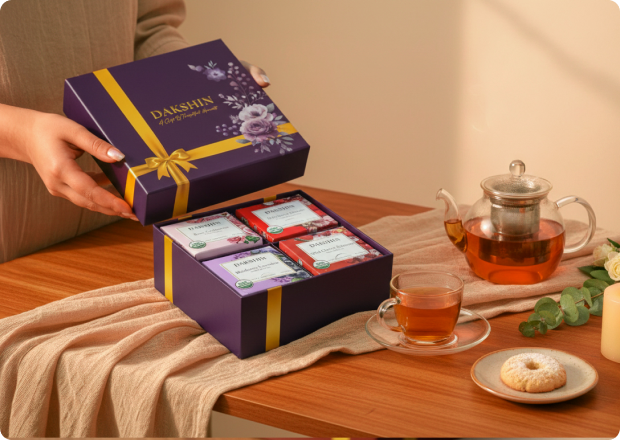 Dakshin Flavored Teas Giftbox-0