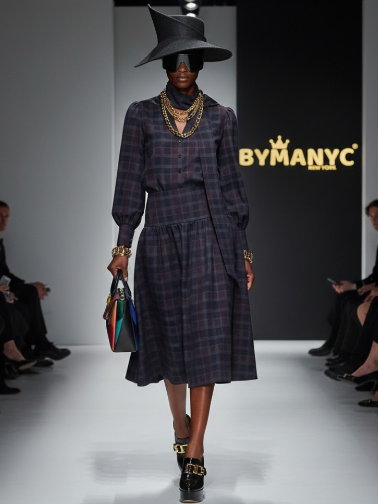 Highland Plaid Set • CHELSEA New Collection BYMANYC ® New York-0