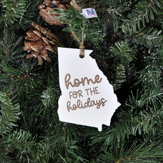 Georgia "Home for the Holidays" Ornament-0