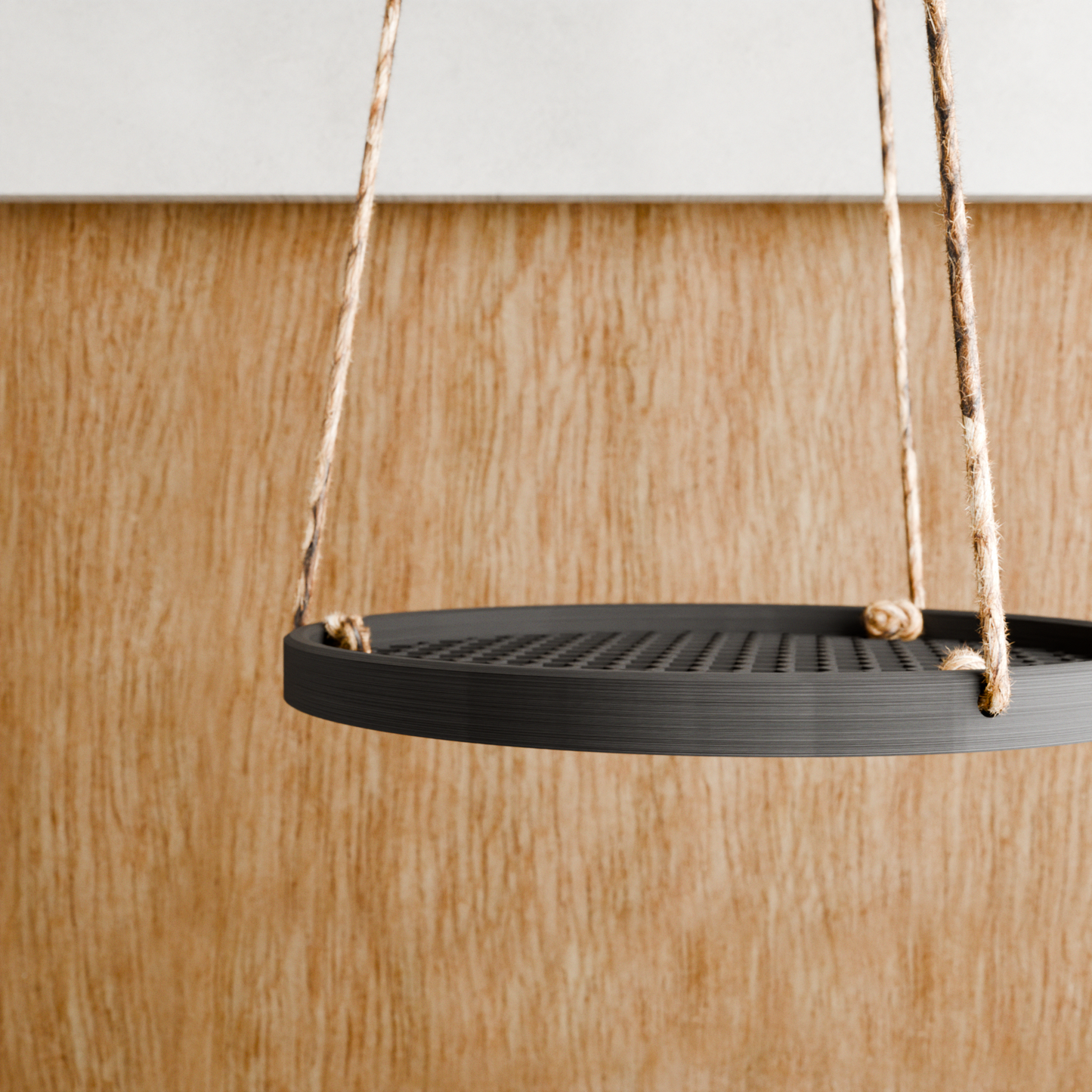 Hanging Plant Pot Tray | Honeycomb-3