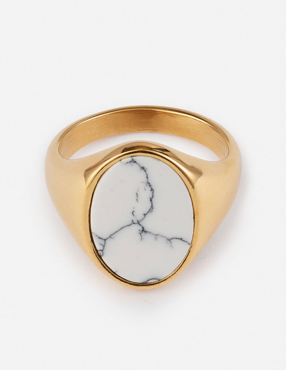Howlite Stone Ring