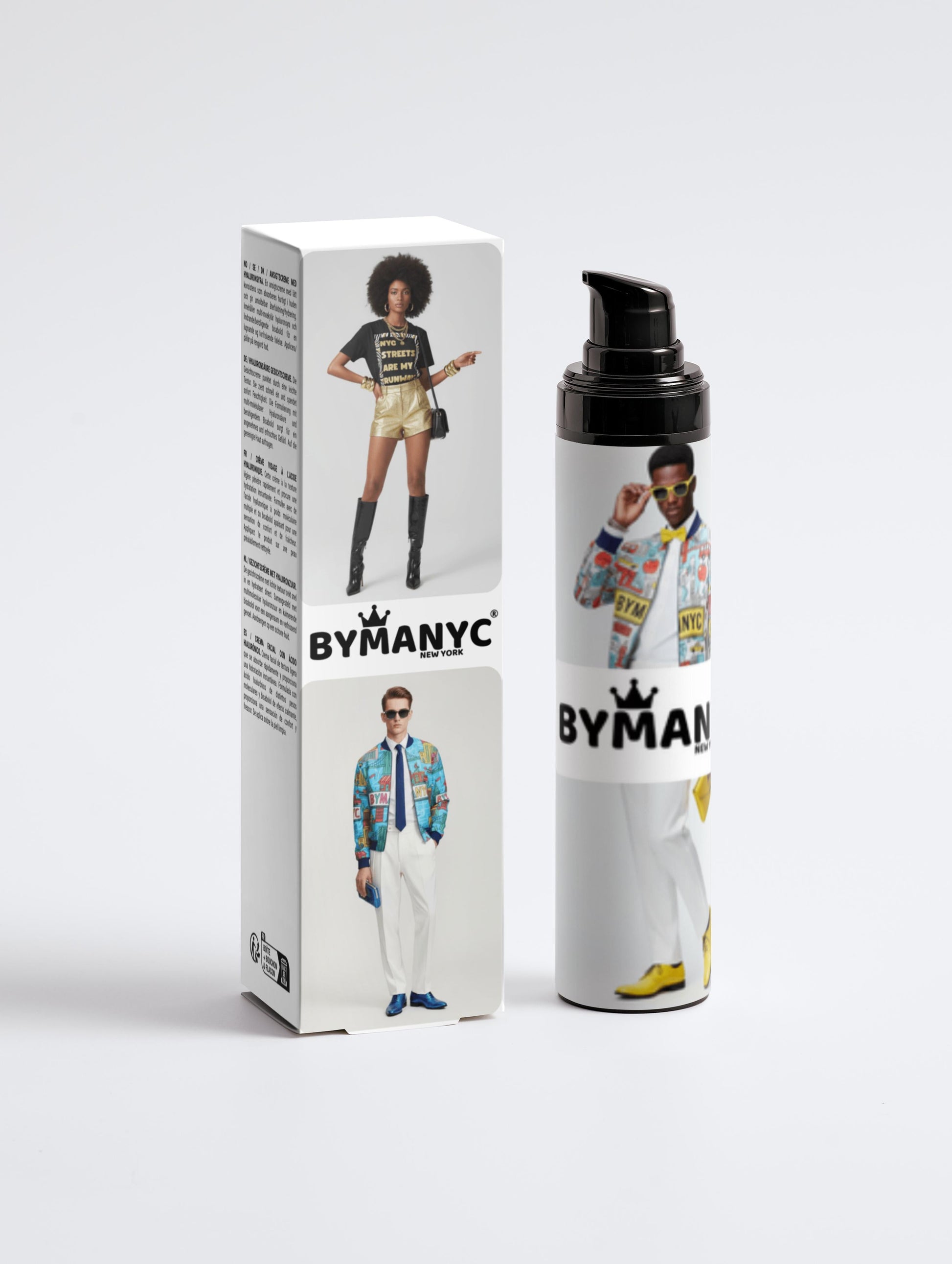 Hyaluronic Acid Face Cream for Men MIDTOWN ECO COSMETICS BYMANYC ® New York.-0