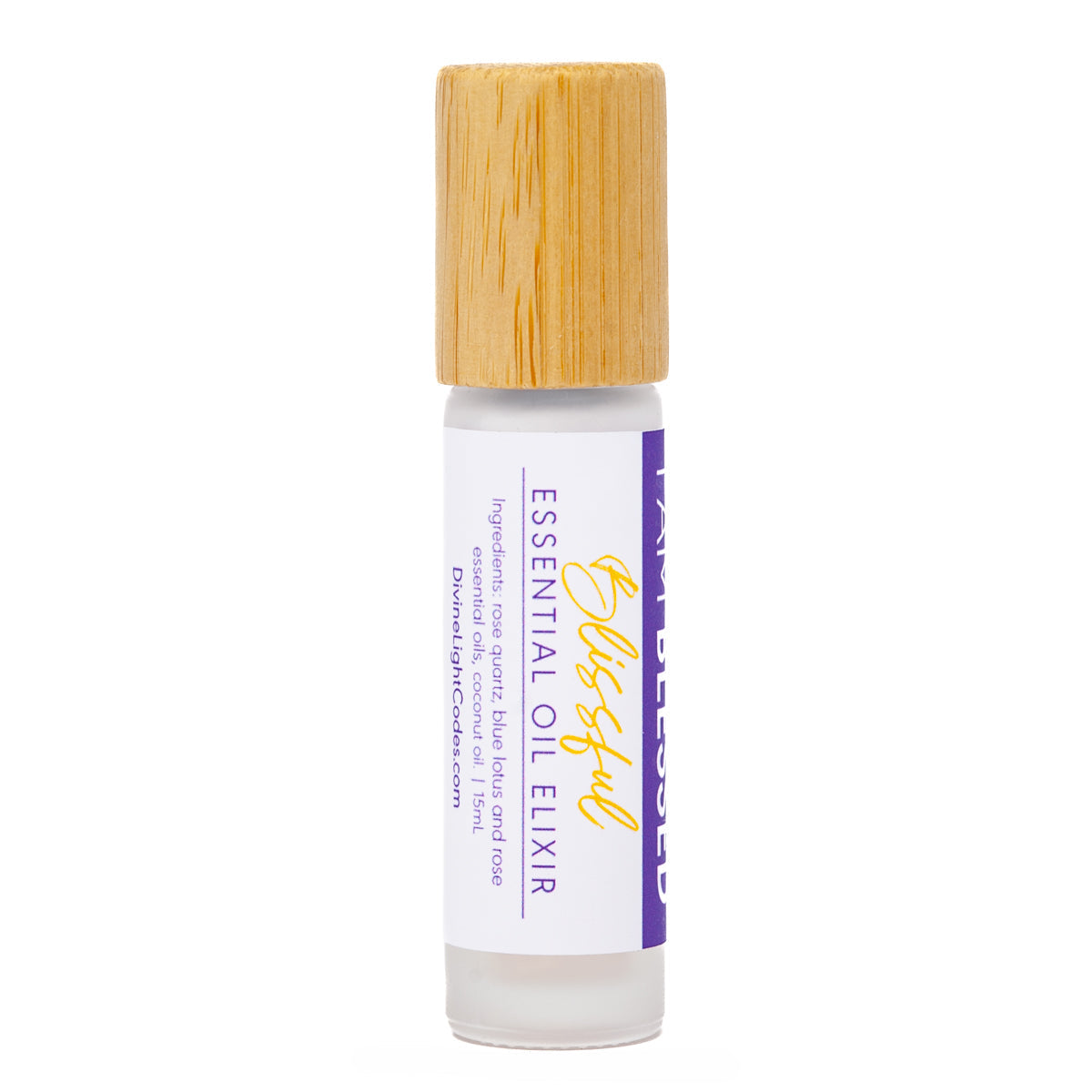 I Am Blessed Trio Set - Blue Lotus and Rose Flower Elixir - Roller Bottle, Drops and Body Spray