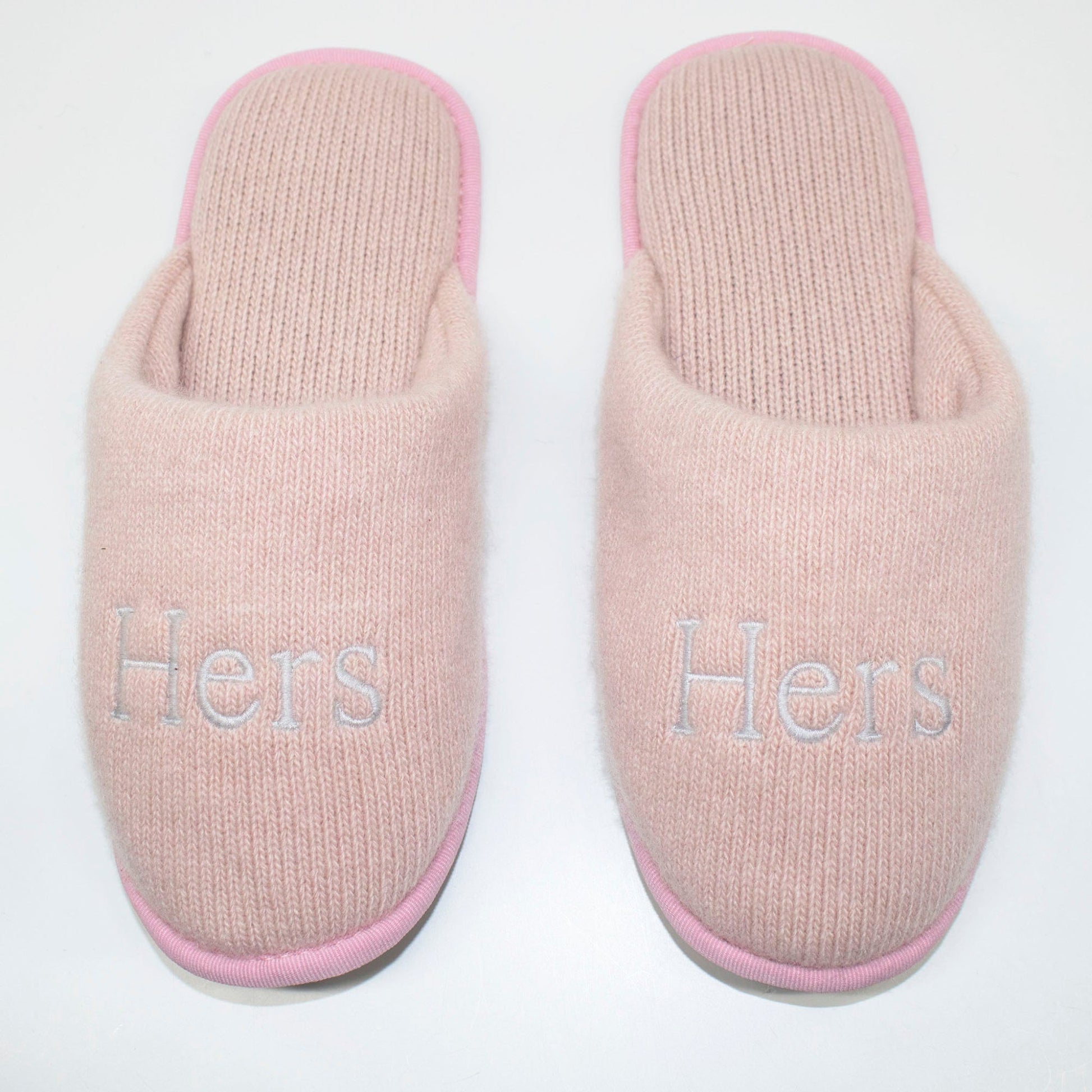 CASHMERE "HERS" SLIPPERS-1