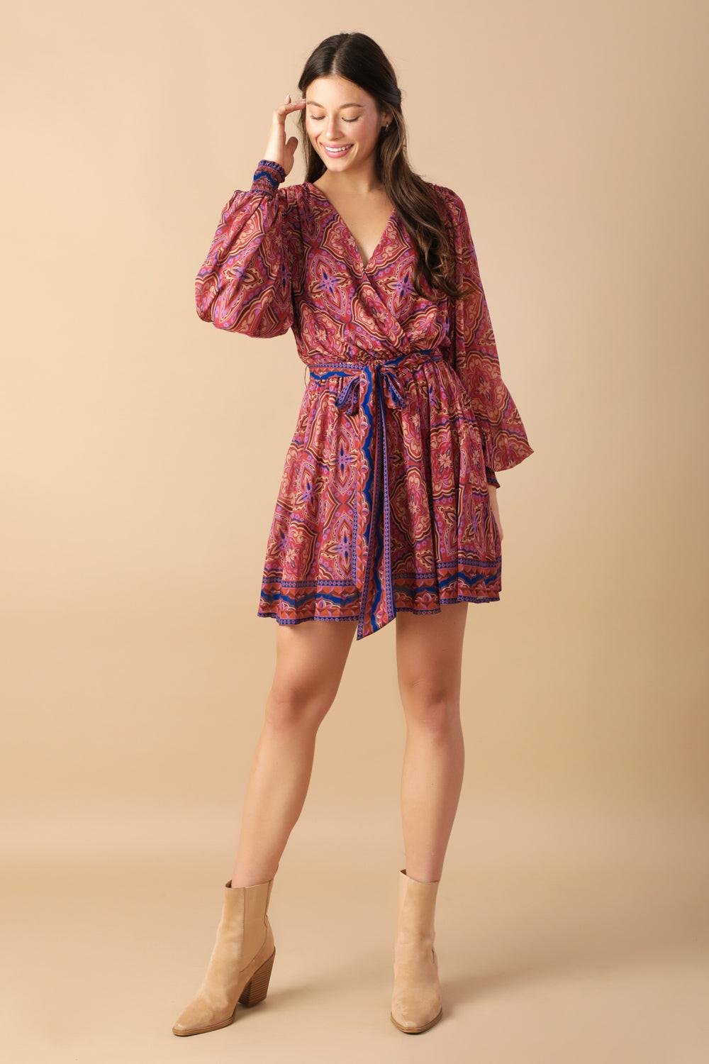 BE BETTER WOVEN MINI DRESS