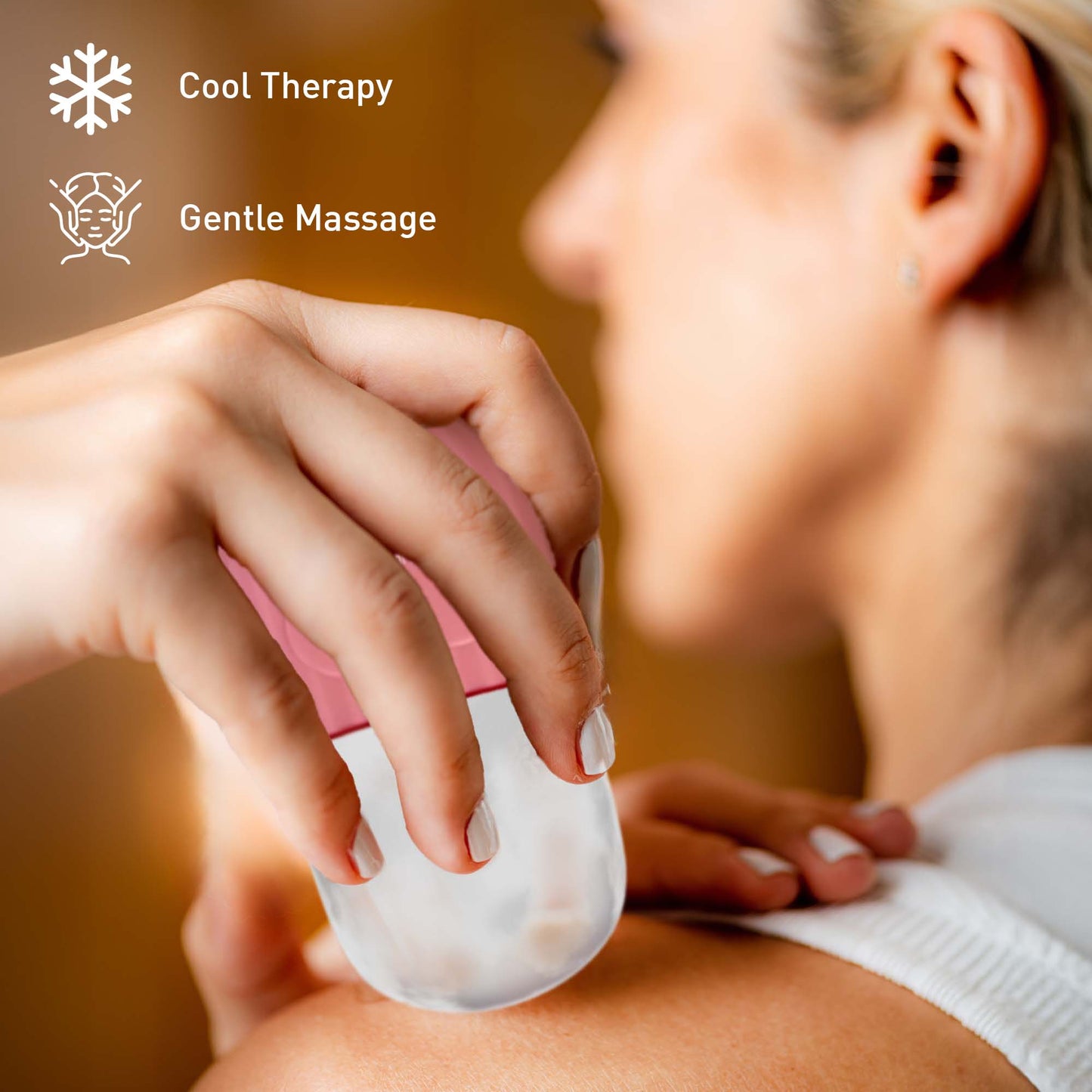 Ultimate Self-Care Bundle – Ice Cube Facial Roller, Pursonic Cleansing Brush, Hot Air Blower Brush & More!-3