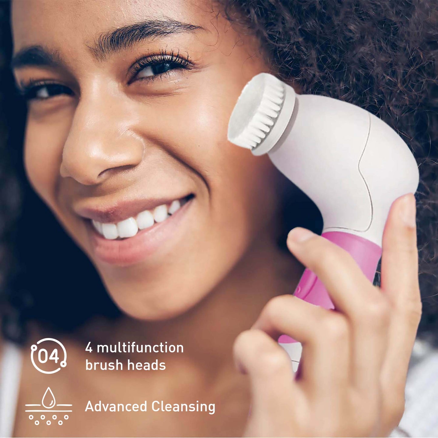 Ultimate Self-Care Bundle – Ice Cube Facial Roller, Pursonic Cleansing Brush, Hot Air Blower Brush & More!-4