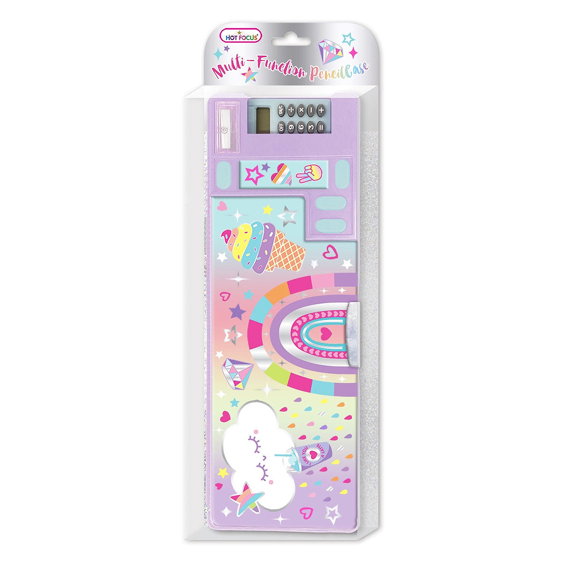 Hot Focus - Multi-Function Pencil Case