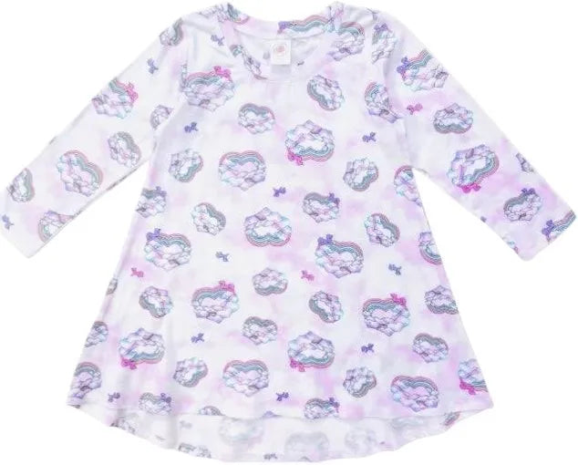 Esme - Girls Long Sleeve High Low Dress