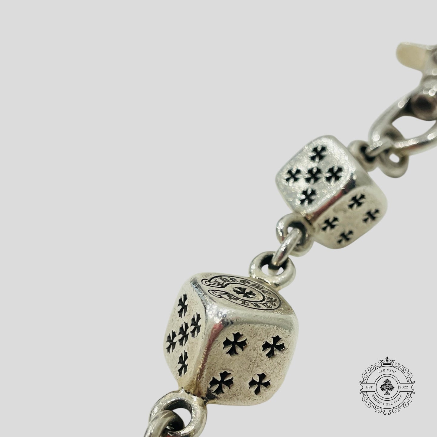 Chrome Hearts 13 Dice Wallet Chain
