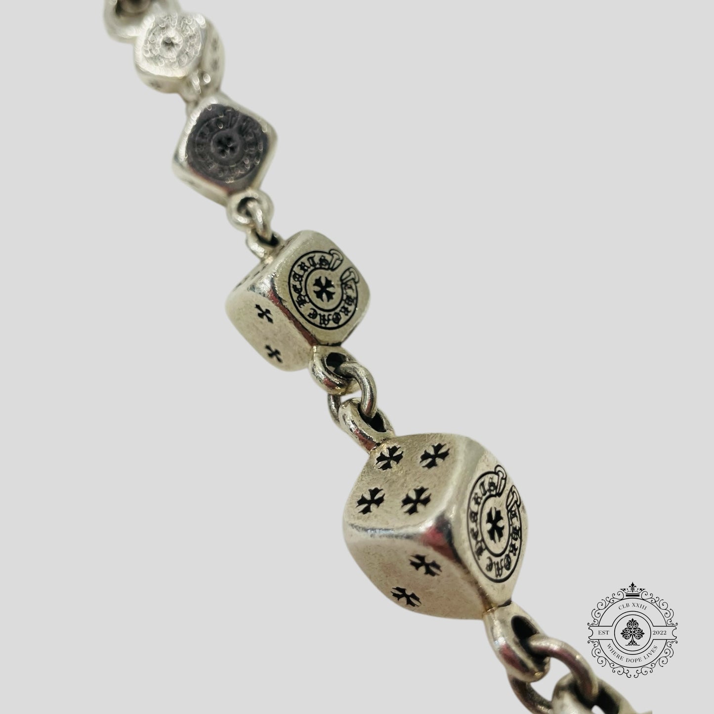 Chrome Hearts 13 Dice Wallet Chain