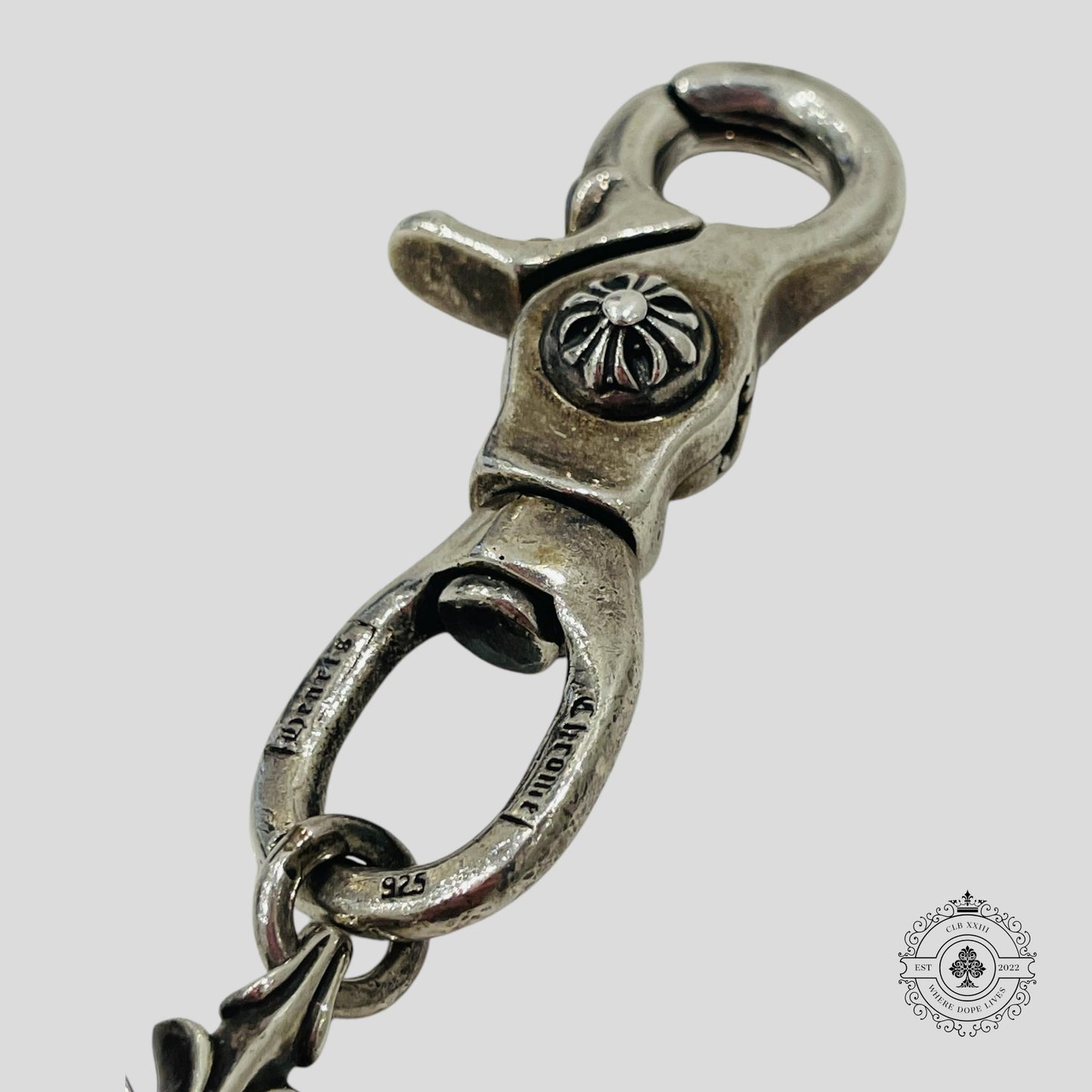 Chrome Hearts Plus Cross Short Wallet Chain