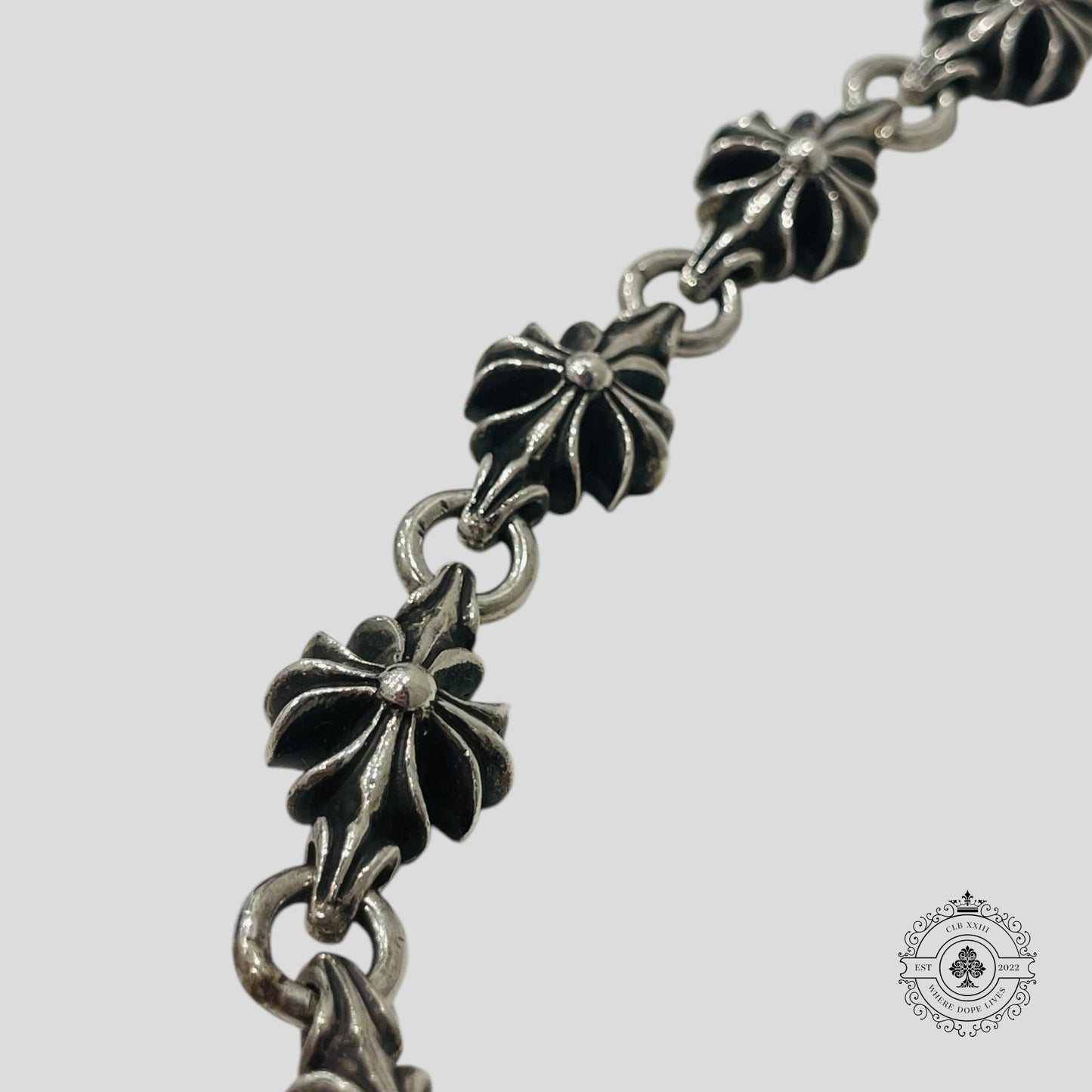 Chrome Hearts Plus Cross Short Wallet Chain