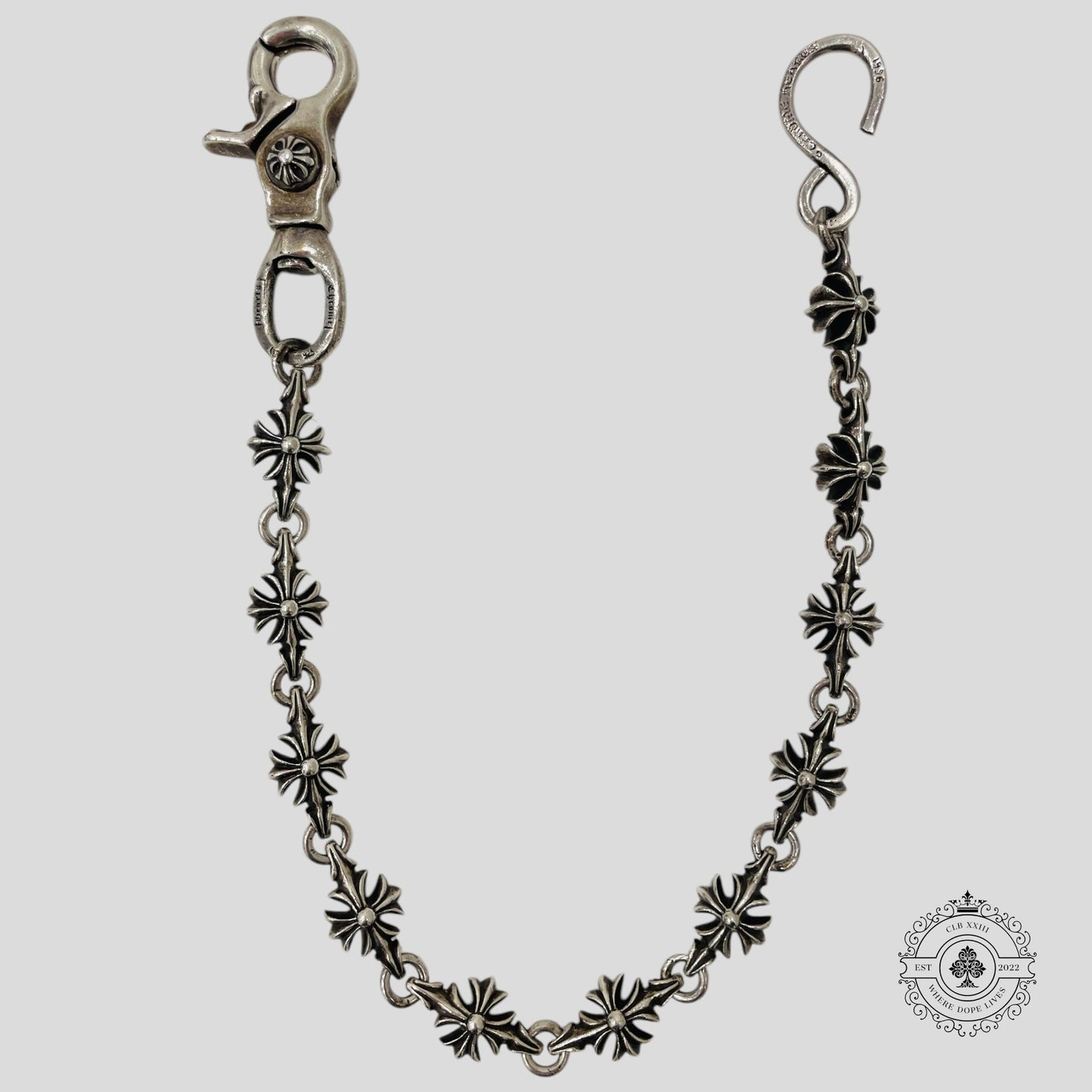 Chrome Hearts Plus Cross Short Wallet Chain