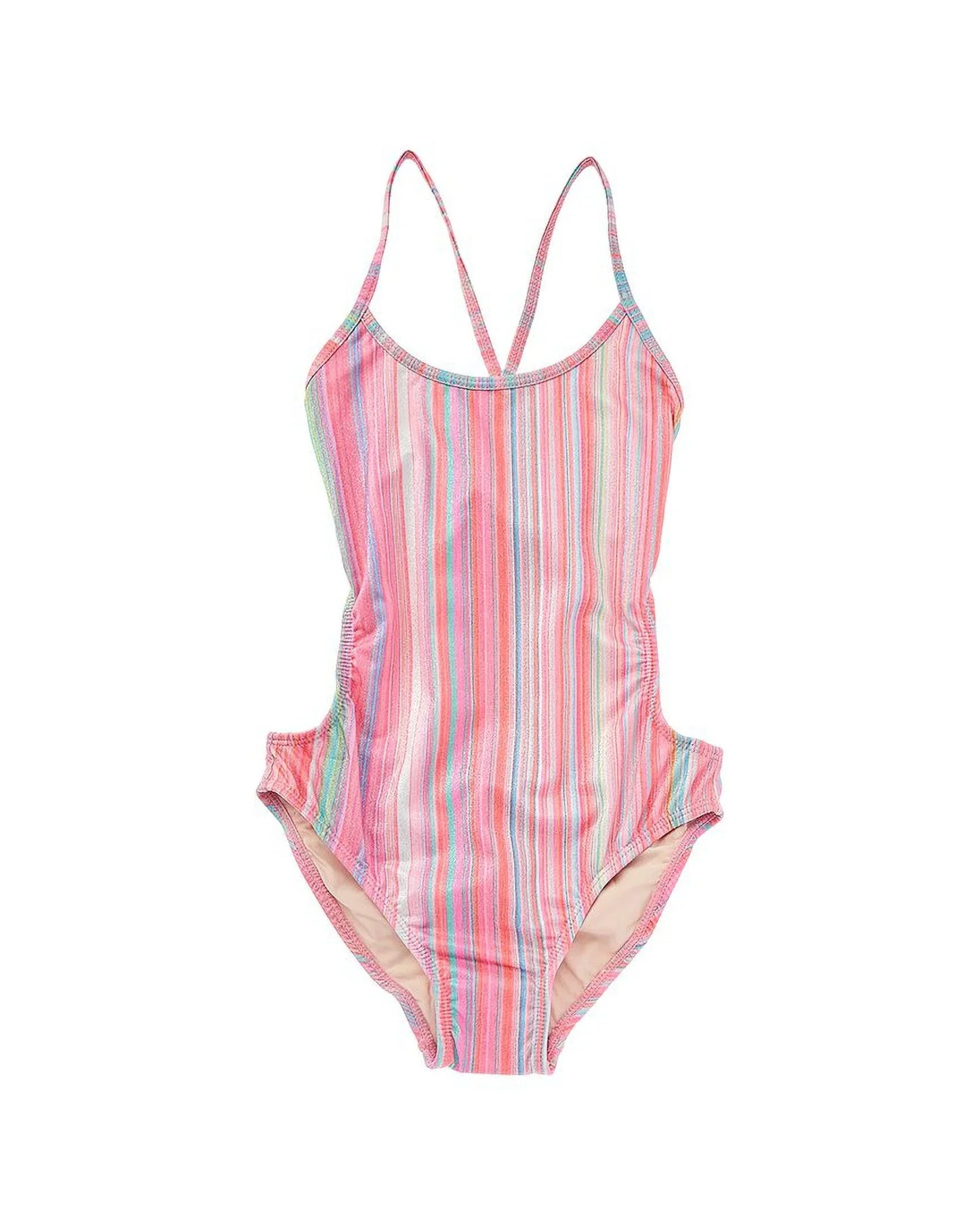 Pily Q - Stripped One-Piece Bathing Suit