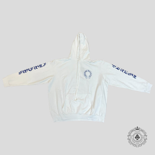 Chrome Hearts LA Exclusive Hoodie in White
