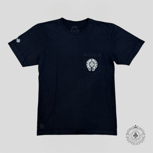 Chrome Hearts Gradient Circle Tee in Black