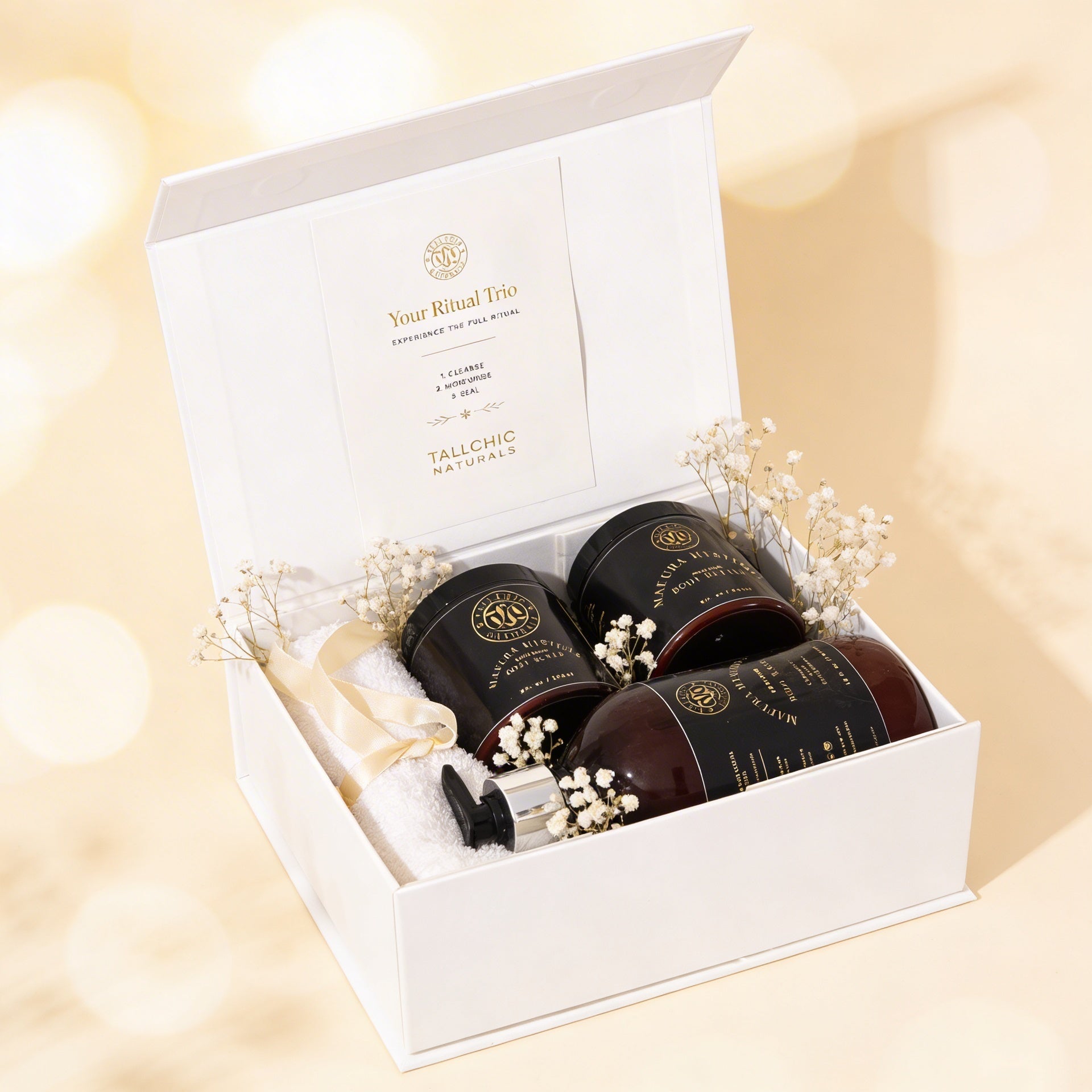 MAFURA MYSTIQUE LUXE SKIN TRIO RITUAL GIFT SET-4
