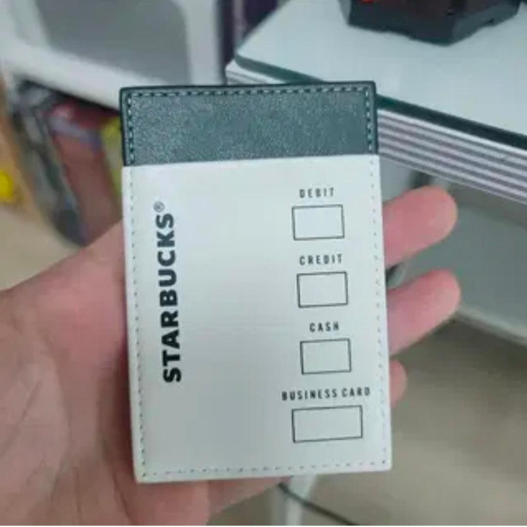 Happy Thanks Day Starbucks Magnetic Card Wallet-2