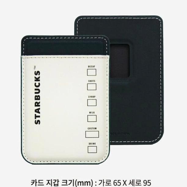 Happy Thanks Day Starbucks Magnetic Card Wallet-0