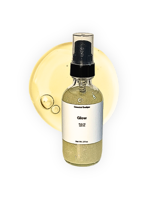 Glow dry perfume body oil scented anti aging fast absorbing hydration