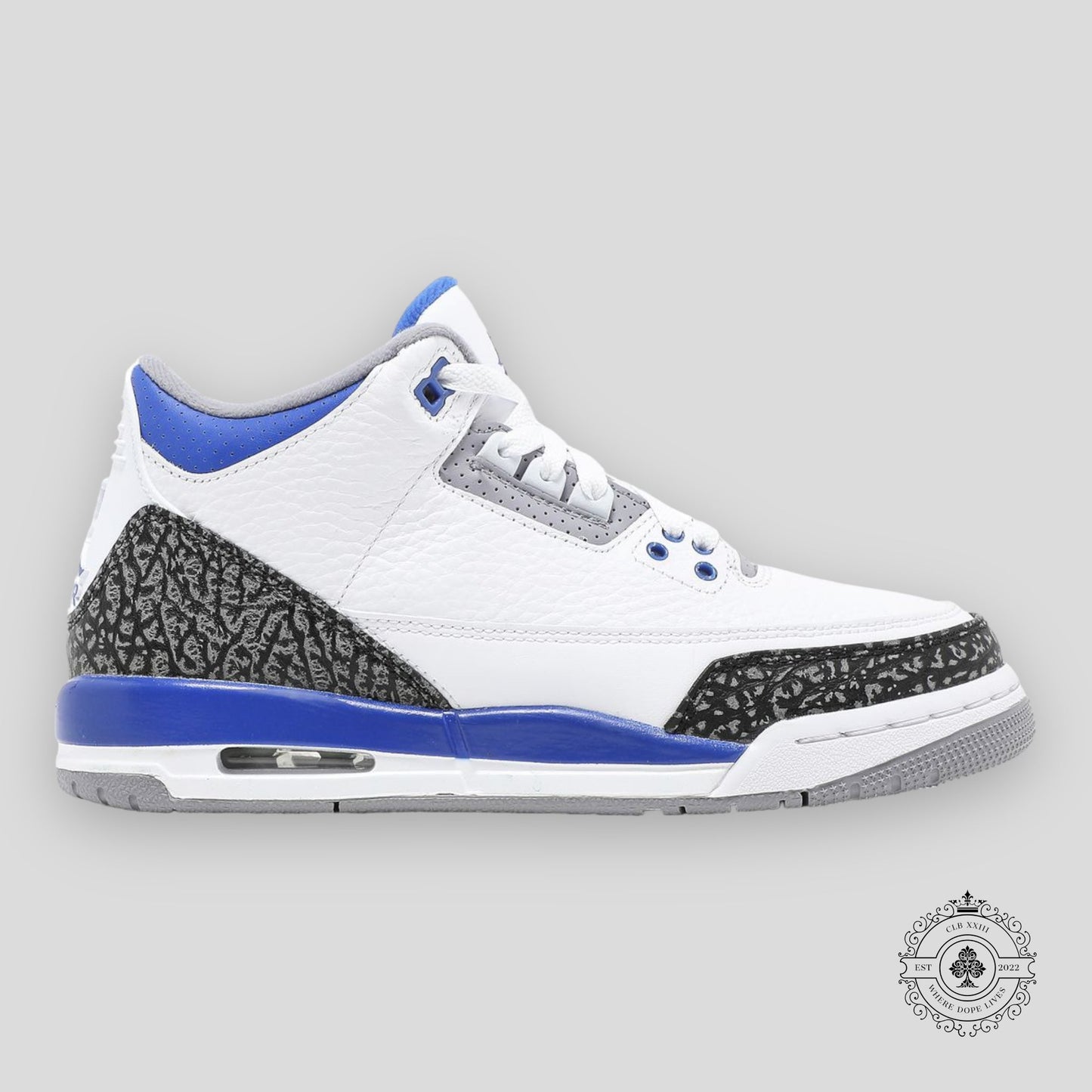 Air Jordan 3 Retro GS Racer Blue