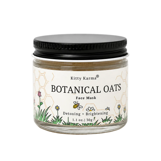 Botanical Oats Detoxing Clay Face Mask Blend