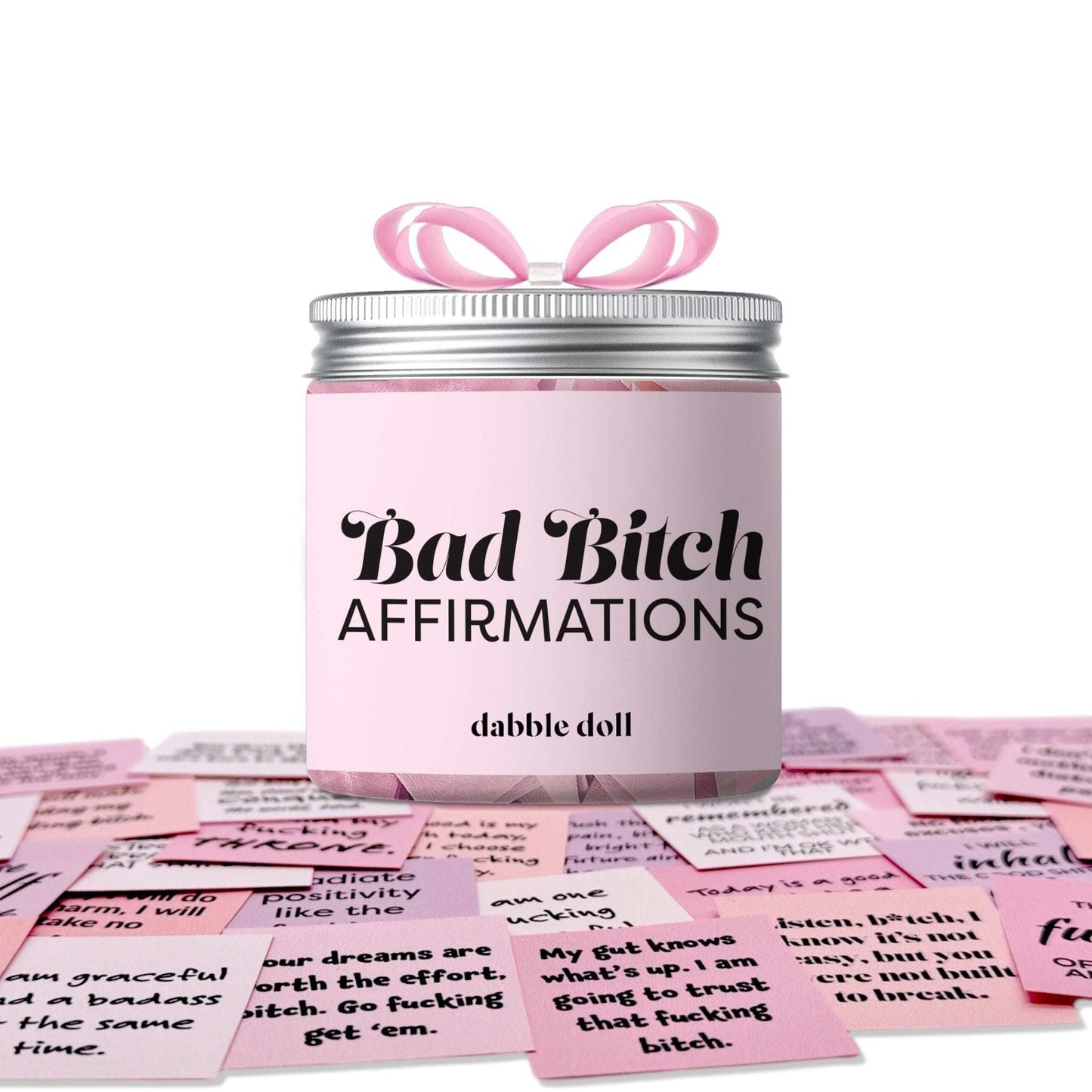 Badass B*tch Affirmation Jar