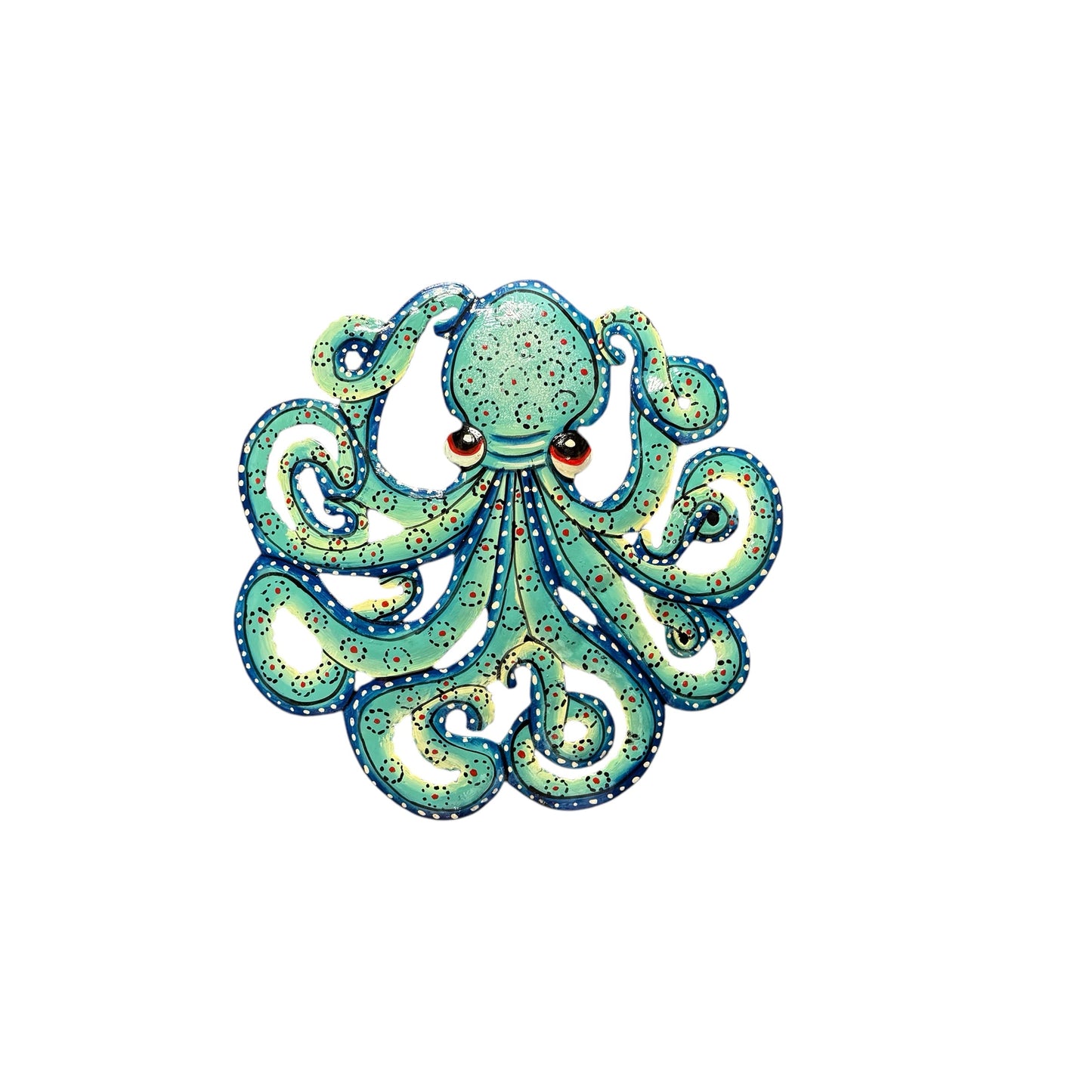 Small Gauyo Octopus- Turquoise