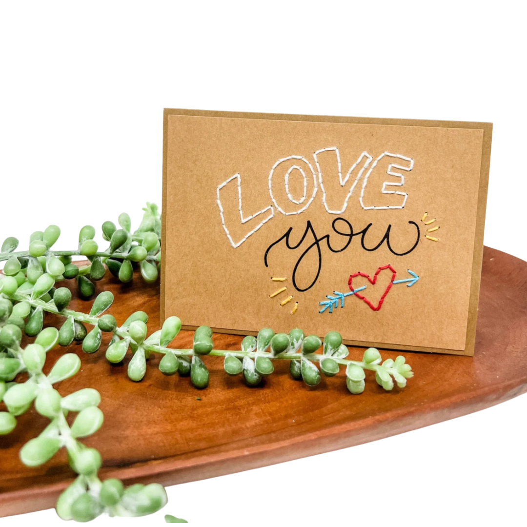 Rosie's Handmade Cards- Love You