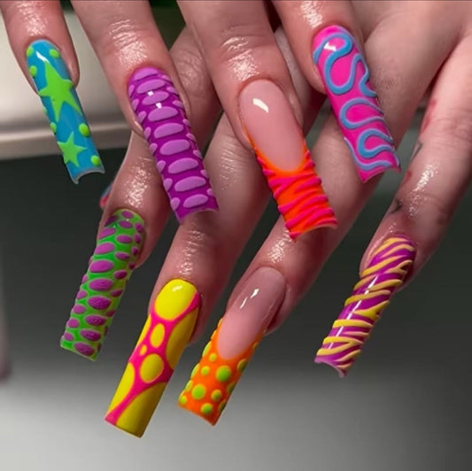 Graffiti Design Nails