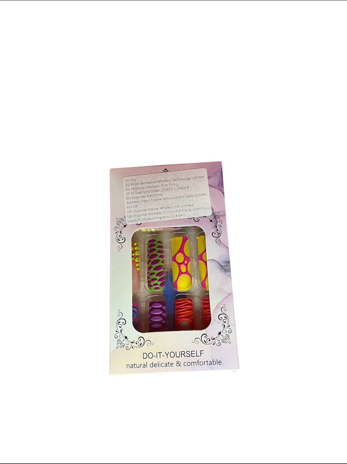 Graffiti Design Nails