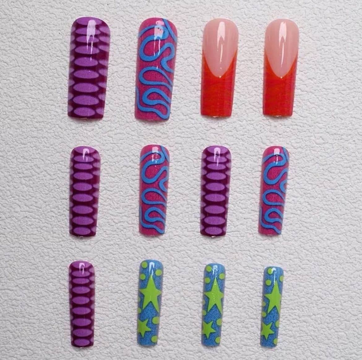 Graffiti Design Nails
