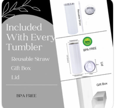 Diva Betty 20oz Skinny Tumbler