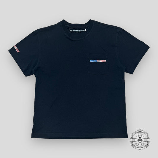Chrome Hearts Matty Boy American Flag Scoll T-Shirt