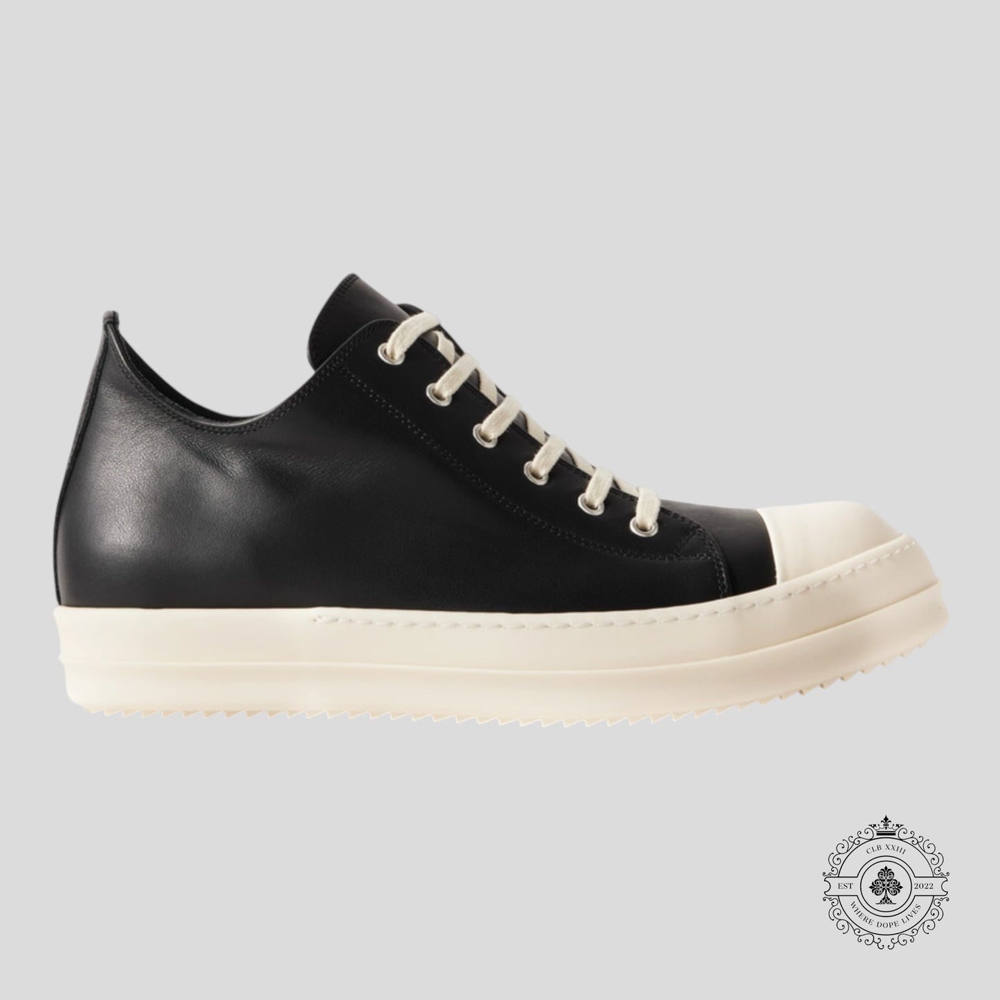 Rick Owens Hollywood Low Black Milk