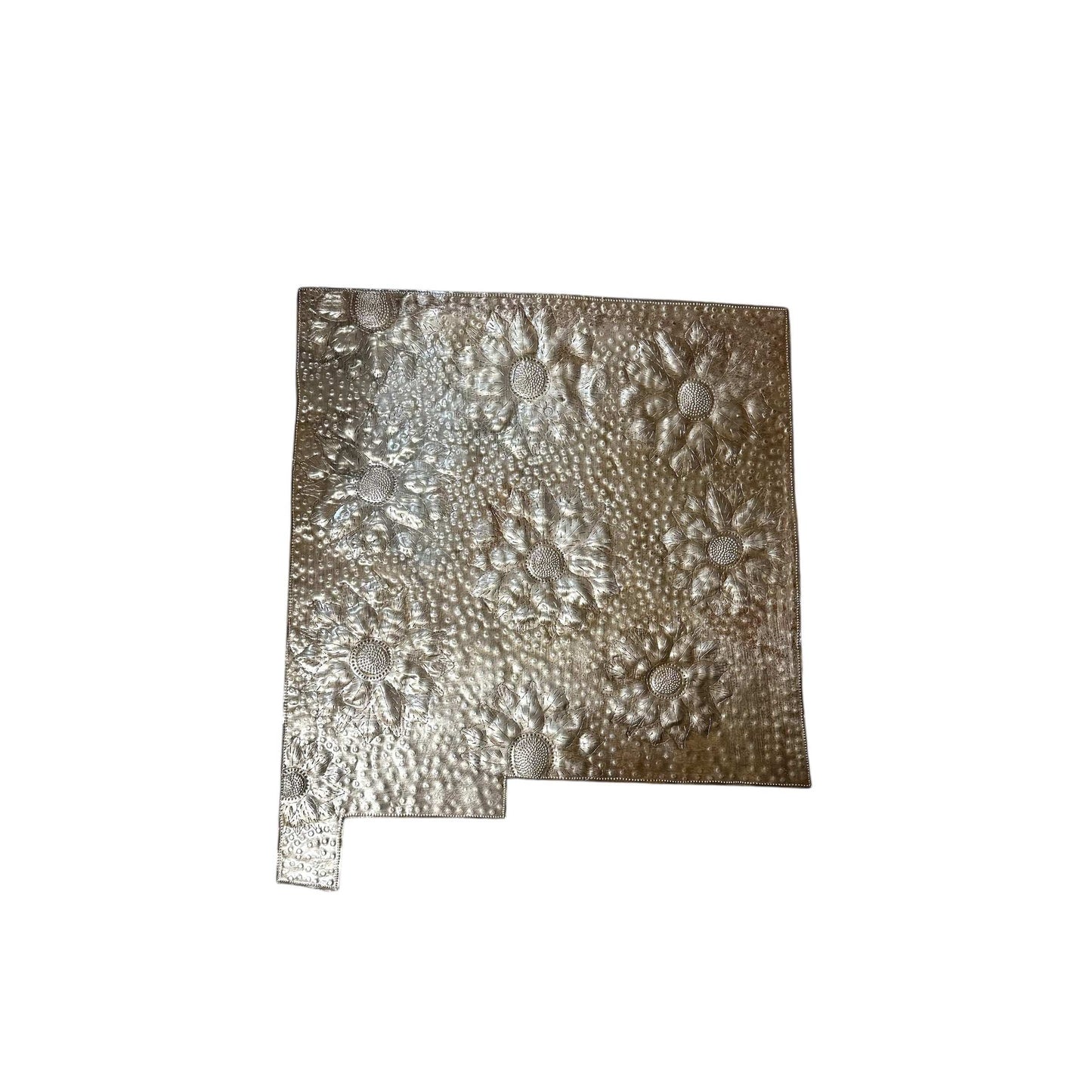 New Mexico Floral Metal Art