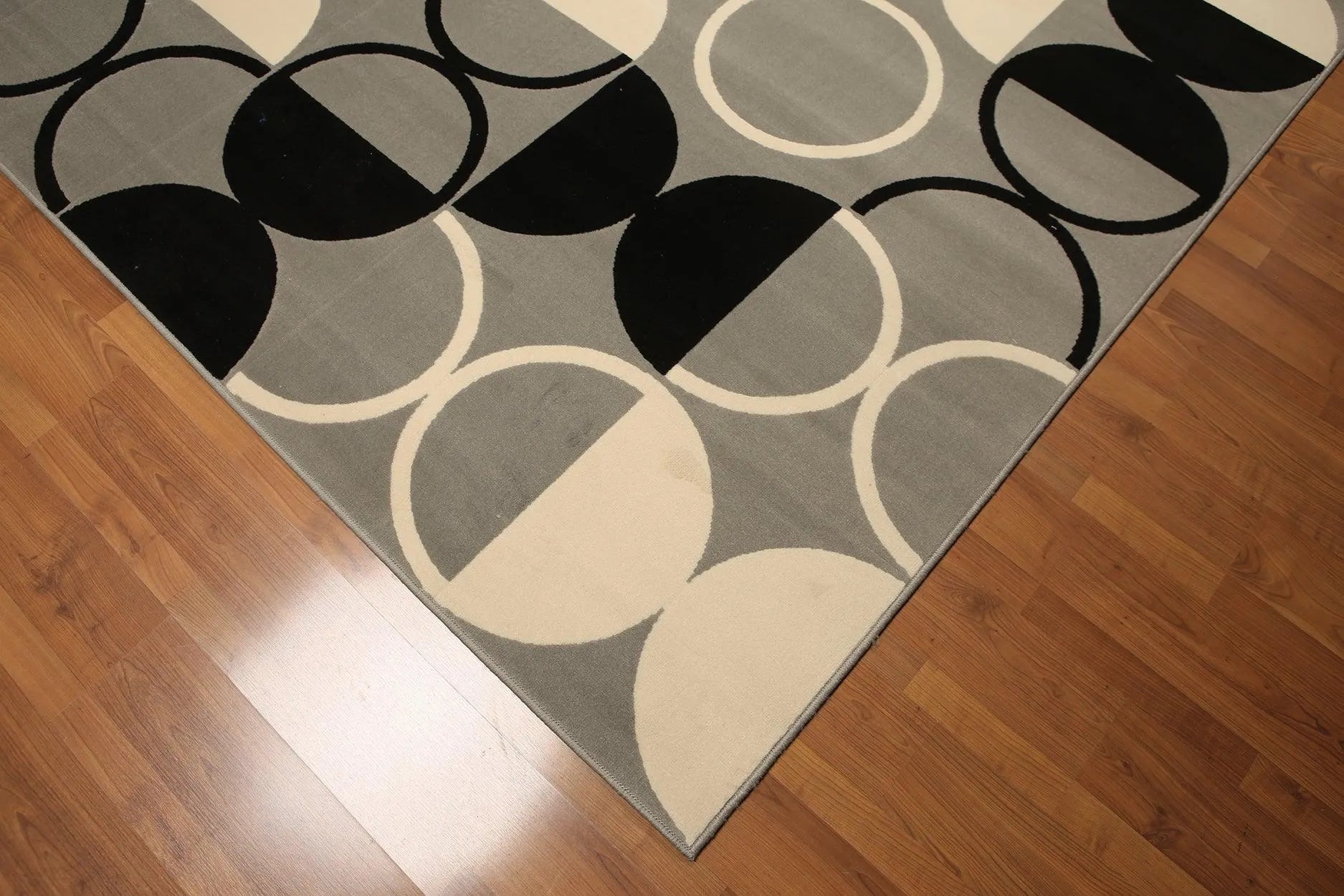 8' x 11' Traditional Oriental Area rug 8x11 Gray-3