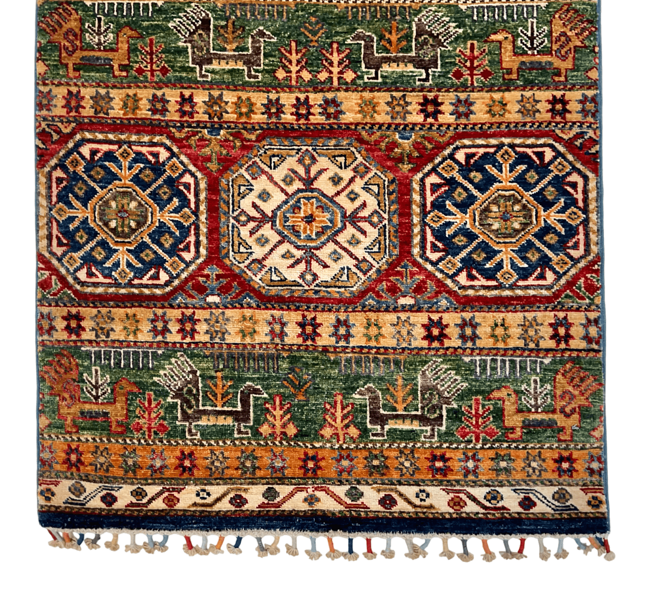 Khurjeen 2'08"x14'10" multicolor-1