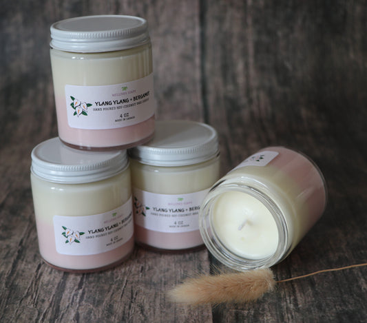 Ylang Ylang + Bergamot Candle-0
