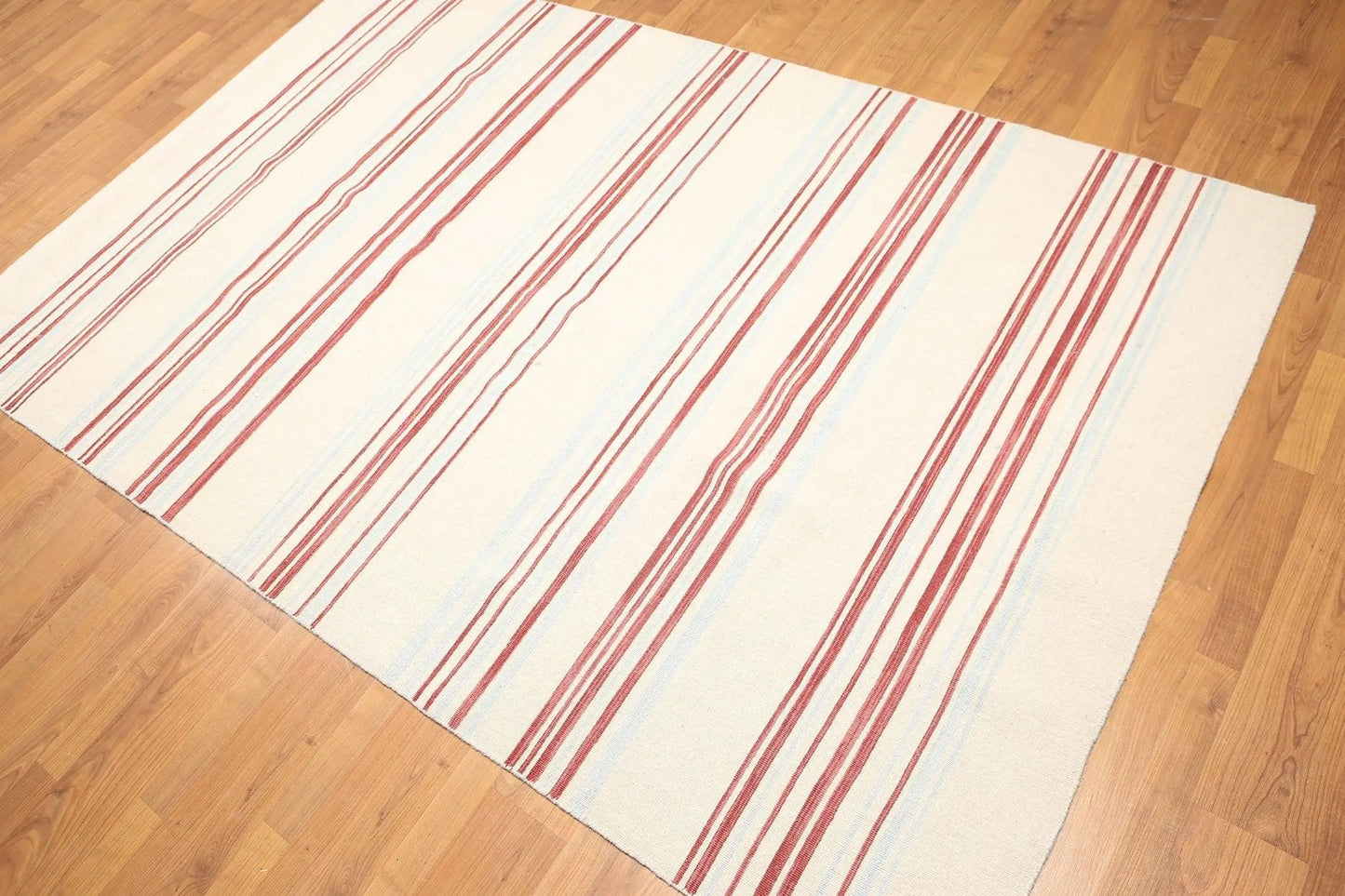 5' x 8' Handmade 100% wool Kilim Dhurry reversible Area rug modern 5x8-0