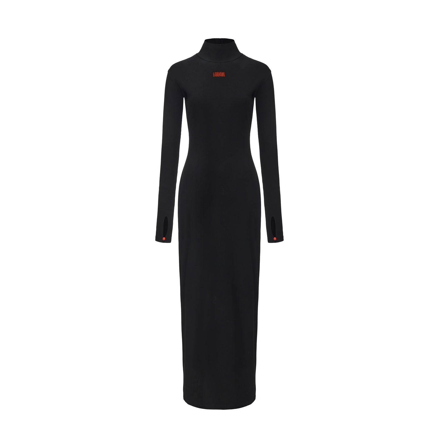 Lian High Neck Open Back Maxi Dress