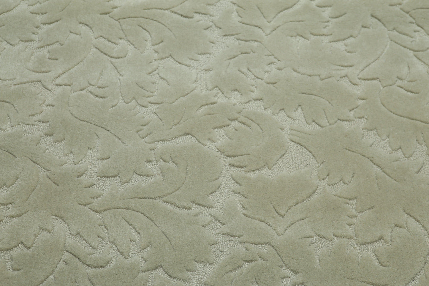 5'8" x 8'9" Machine Made High Low Modern Oriental Wool Rug Gray Tone on Tone Color-2