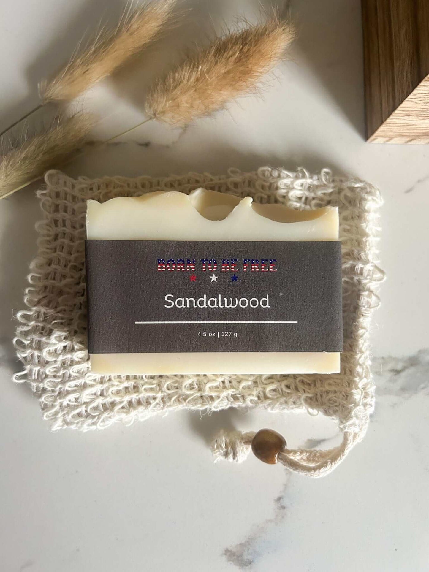 Sandalwood Tallow Soap Bar-5