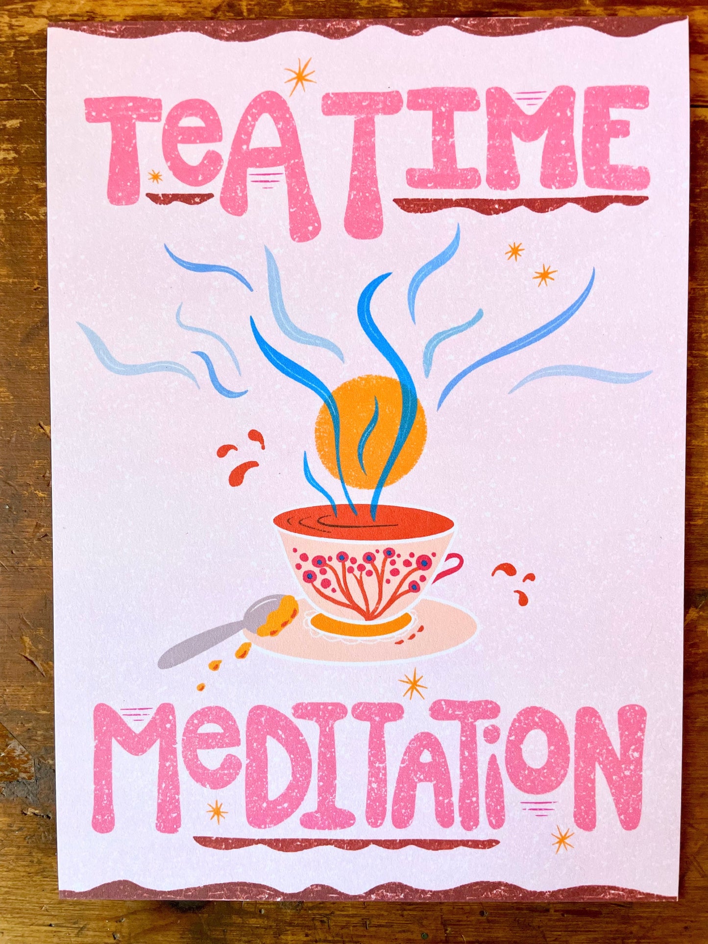 "Winter Wellness" Gift Box: Chamomile Eye Pillow, Uplifting Teas, Honey, Soy Candle & Greeting Card (Winter Dreaming)