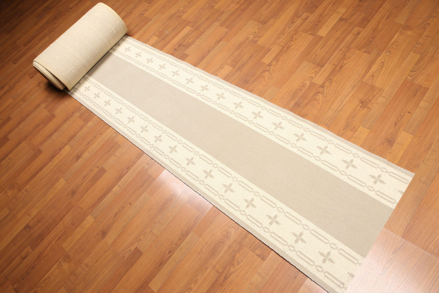 2'4" x 37' Palace Size Runner 100% New Zealand Wool Area Rug Camel-0