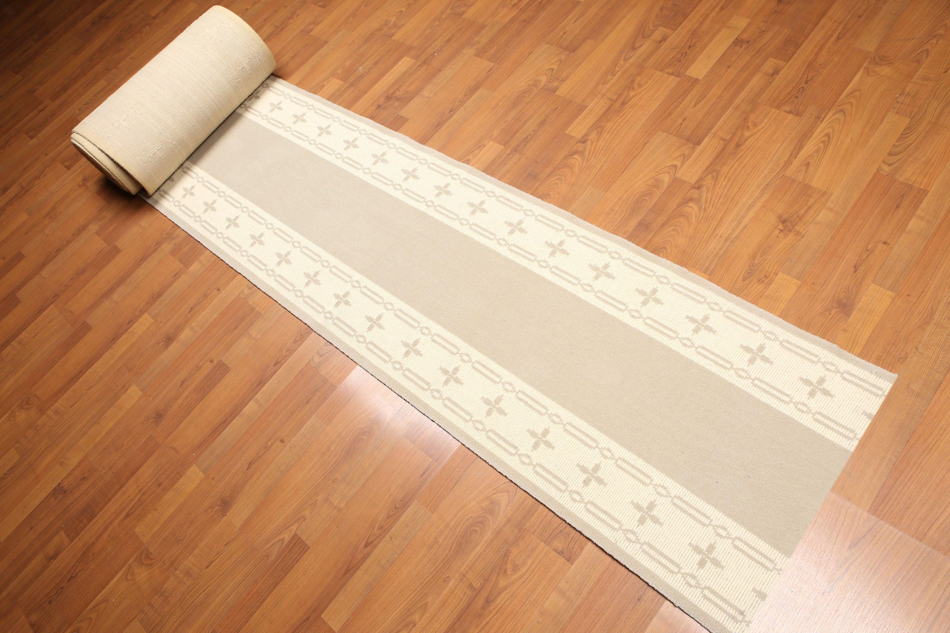 2'4" x 37' Palace Size Runner 100% New Zealand Wool Area Rug Camel-0