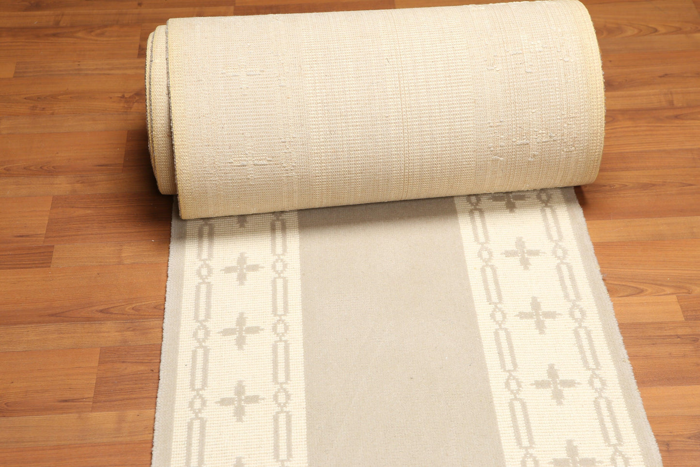 2'4" x 37' Palace Size Runner 100% New Zealand Wool Area Rug Camel-1
