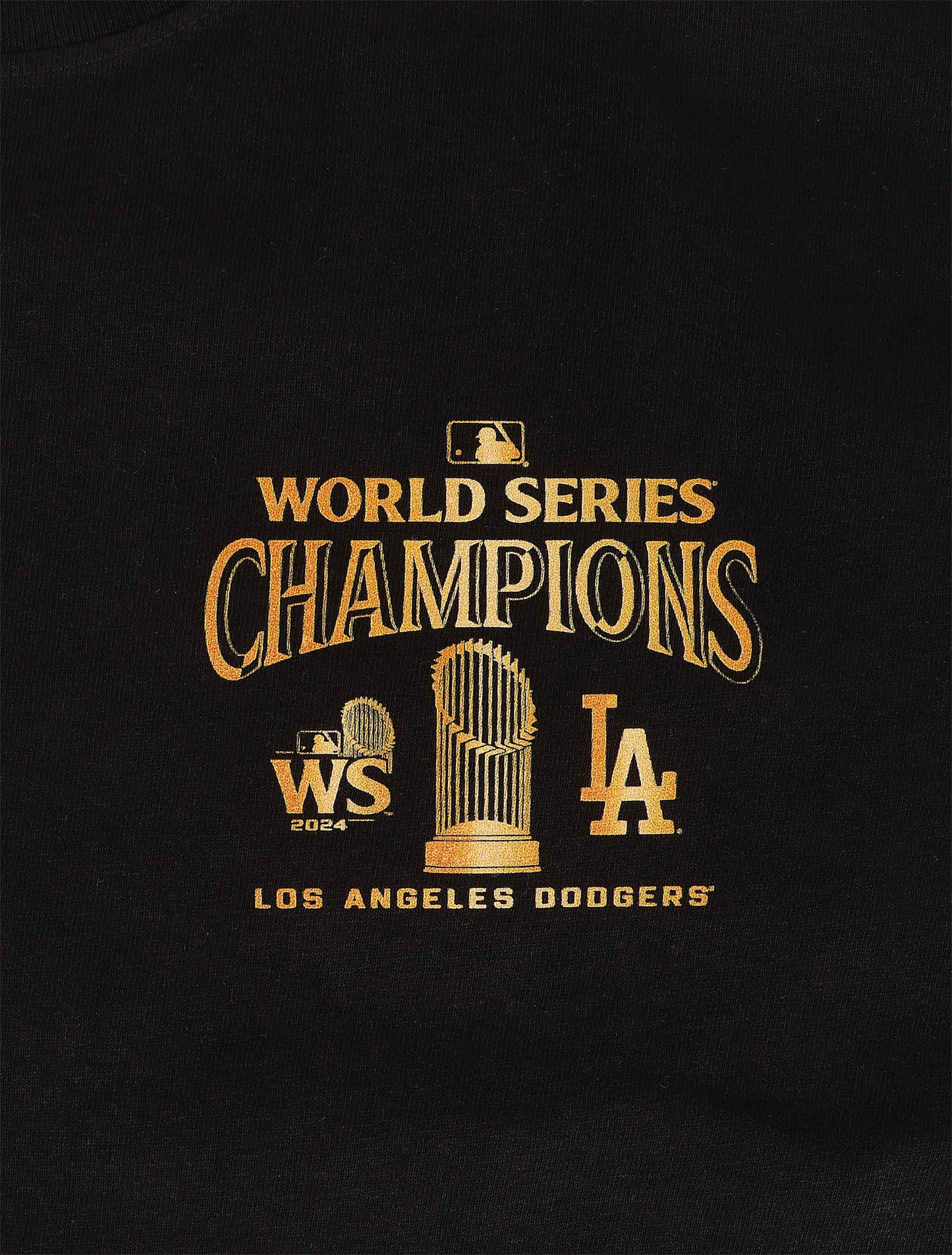 Retro Flair World Series Champions Tee - Black